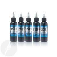 Fusion Greywash Tattoo Ink Set – 5 Bottles