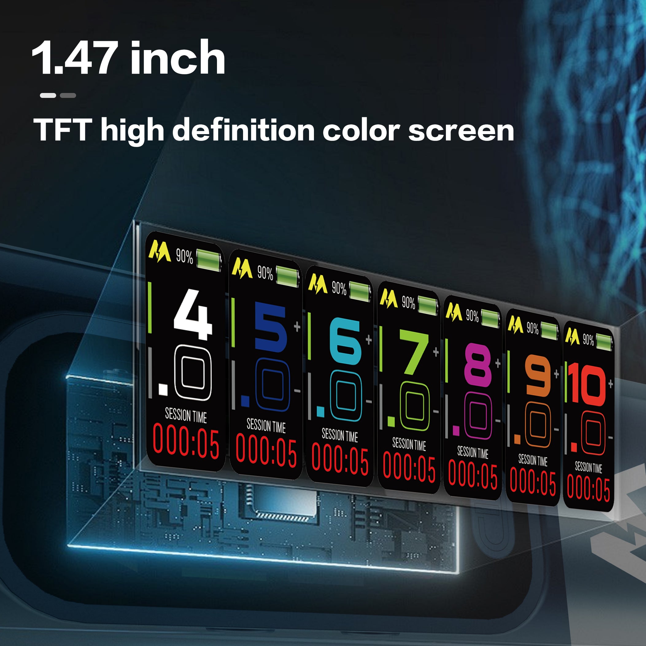 MARS professional wireless tattoo pen, fast usb-c charging and HD TFT Display, customer brushless motor, ergonomic design