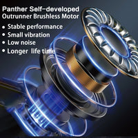 MARS professional wireless tattoo pen, fast usb-c charging and HD TFT Display, customer brushless motor, ergonomic design