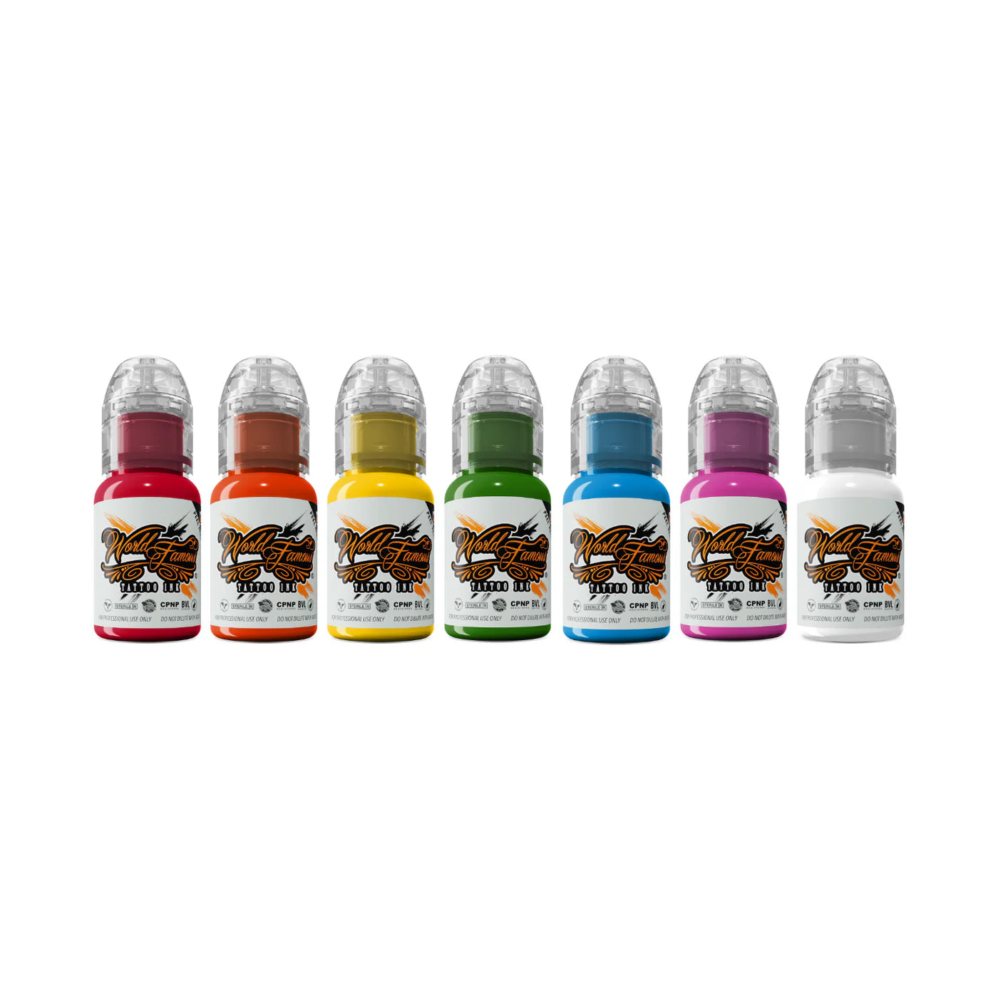 World famous 6 colour simple set - Mavis Bush Tattoo Supplies