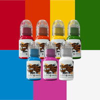 World famous 6 colour simple set - Mavis Bush Tattoo Supplies