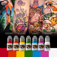 World famous 6 colour simple set - Mavis Bush Tattoo Supplies
