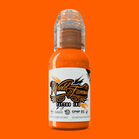 World Famous Everest Orange Ink 1oz (30ml) - Mavis Bush Tattoo Supplies