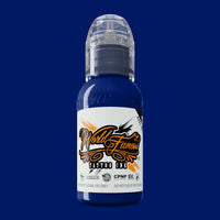 World Famous Primary #1 Nile River Blue Ink 1oz(30ml) - Mavis Bush Tattoo Supplies