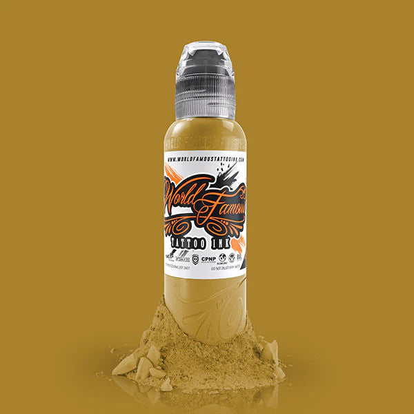 World Famous Mustard Ink - Mavis Bush Tattoo Supplies