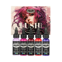Dynamic Lush 5 Bottle Color Set 1oz - Mavis Bush Tattoo Supplies