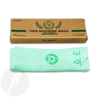 Eco- Friendly Pen Machine and Grip bags 60x180mm 100pcs/box - Mavis Bush Tattoo Supplies