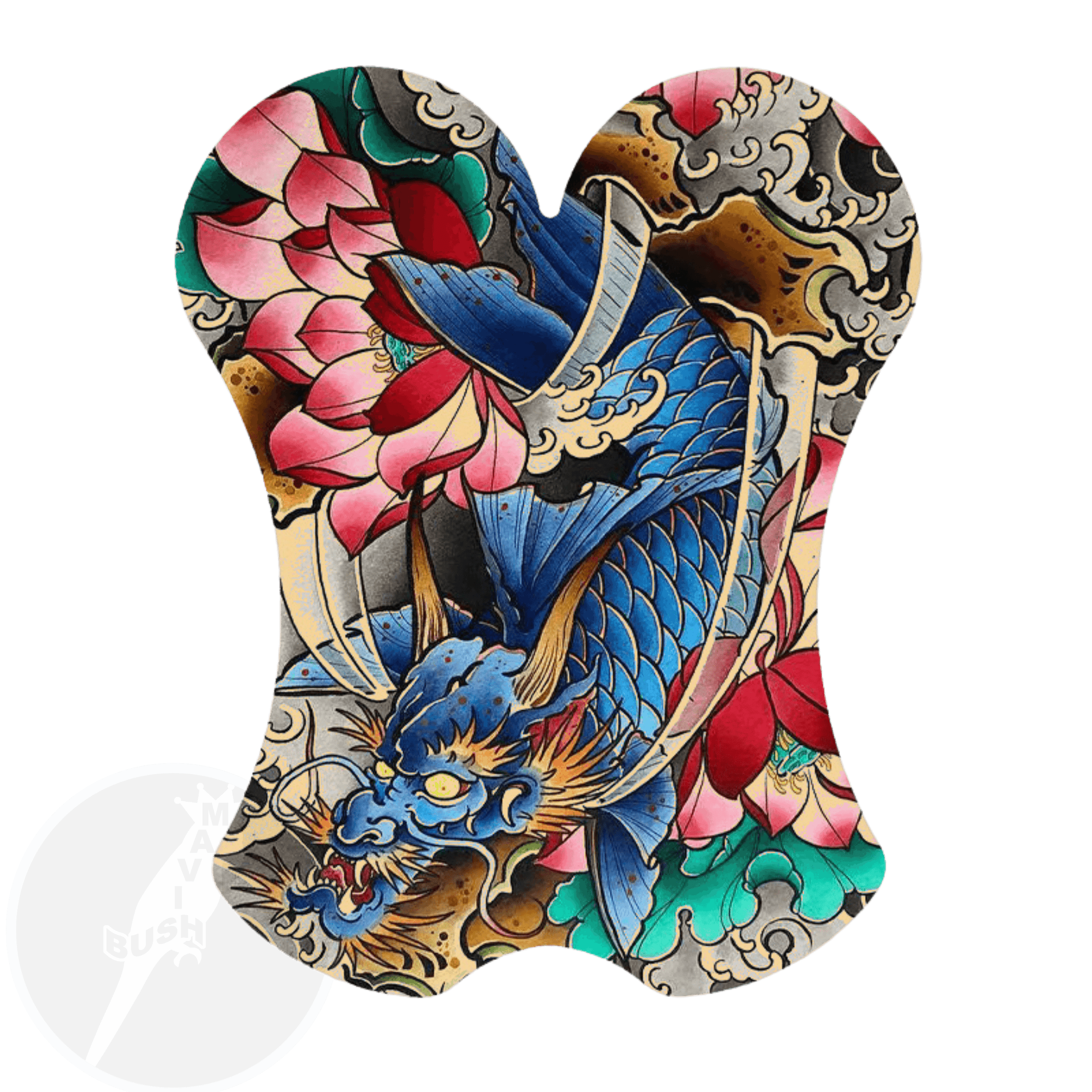 Full Back Blank Silicone Practice Skin 3mm - Mavis Bush Tattoo Supplies