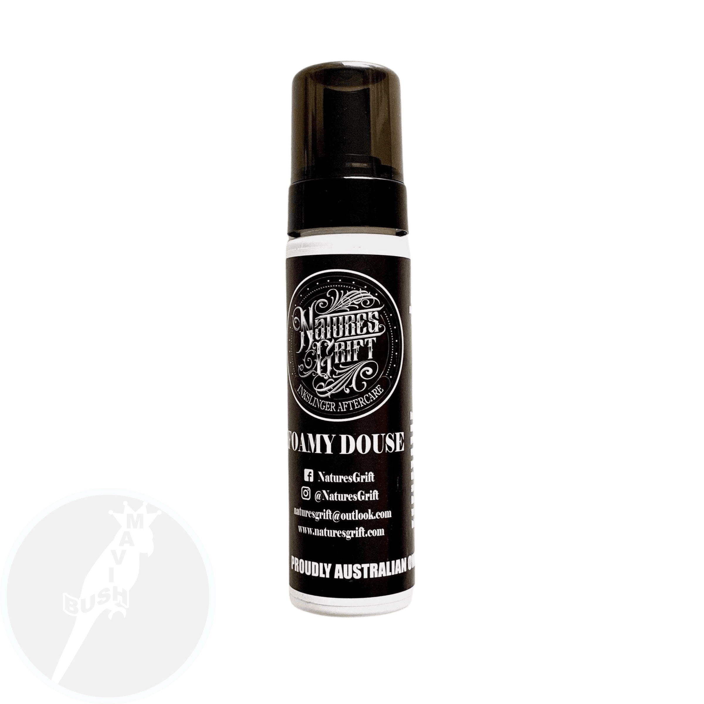 Natures Grift Foamy Douse - Mavis Bush Tattoo Supplies