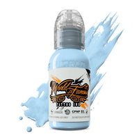 World Famous - 16 Colour #2 Fountain Blue 1oz(30ml) - Mavis Bush Tattoo Supplies