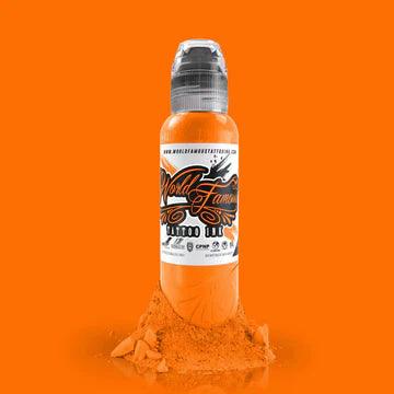 World Famous - Pastel Acropolis Orange 1oz(30ml) - Mavis Bush Tattoo Supplies
