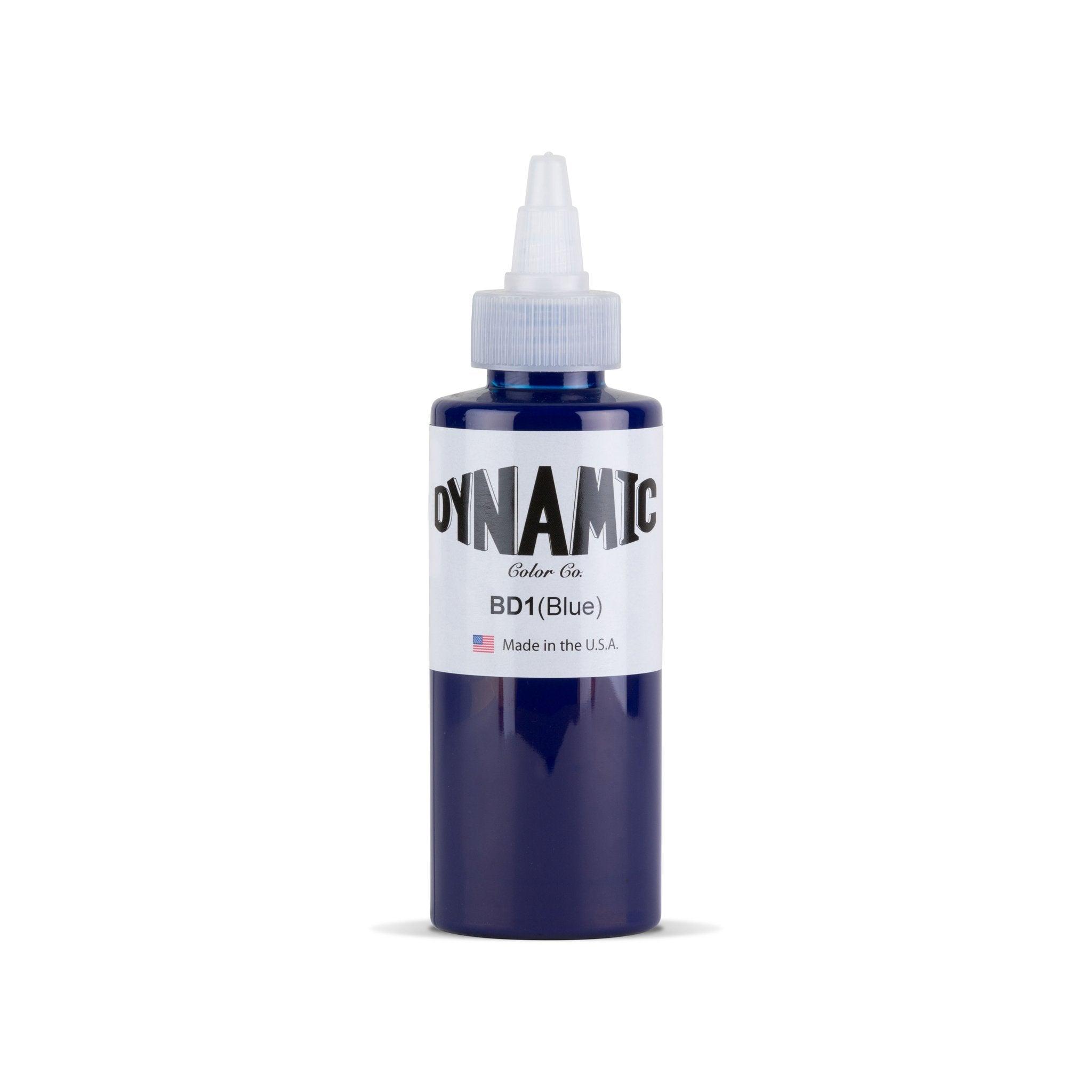 Dynamic Blue Tattoo Ink 1oz (30ml) - Mavis Bush Tattoo Supplies