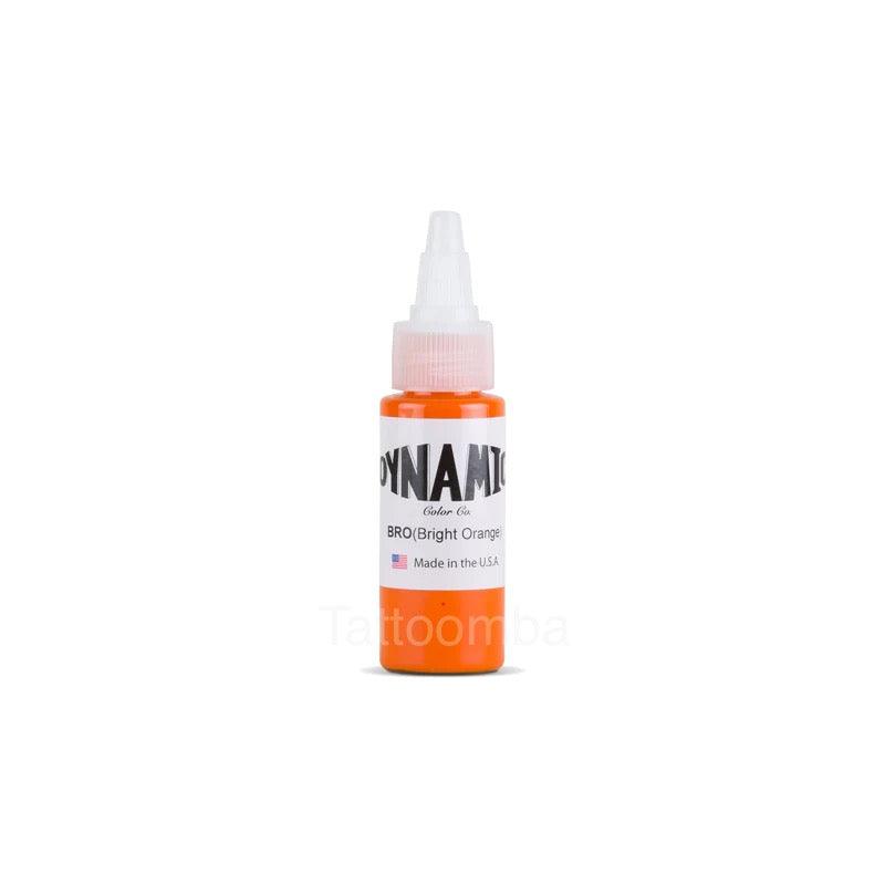 Dynamic Bright Orange Tattoo Ink 1oz(30ml) - Mavis Bush Tattoo Supplies