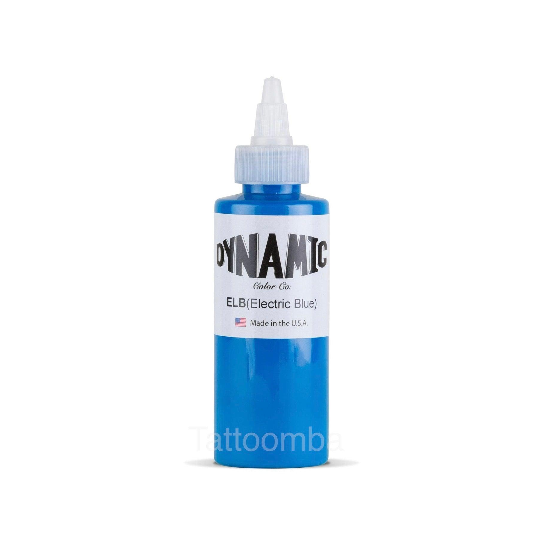 Dynamic Electric Blue Tattoo Ink 1oz(30ml) - Mavis Bush Tattoo Supplies