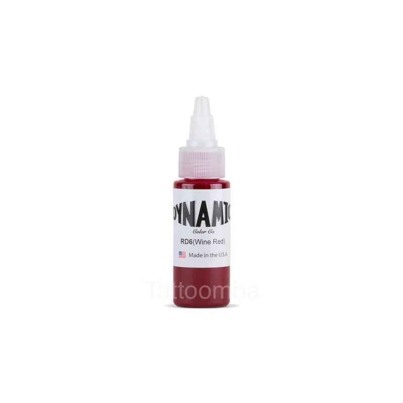 Dynamic Wine Red Tattoo Ink 1oz(30ml) - Mavis Bush Tattoo Supplies