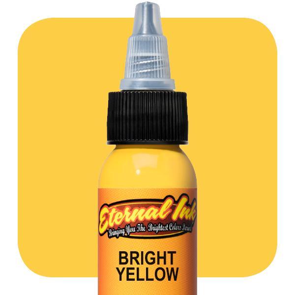 Eternal Bright Yellow 1oz (30ml) - Mavis Bush Tattoo Supplies