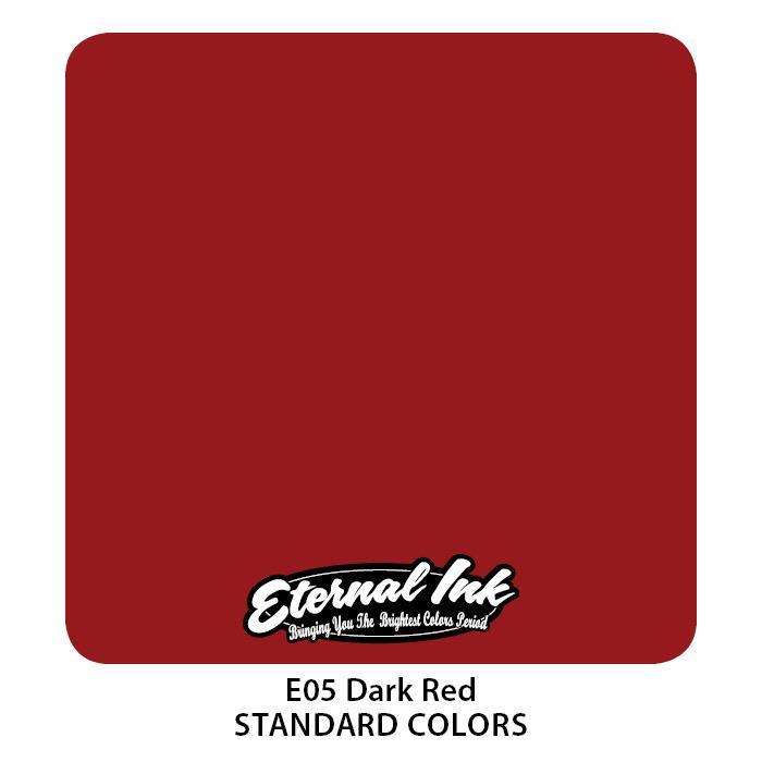 Eternal Dark Red 1oz (30ml) - Mavis Bush Tattoo Supplies