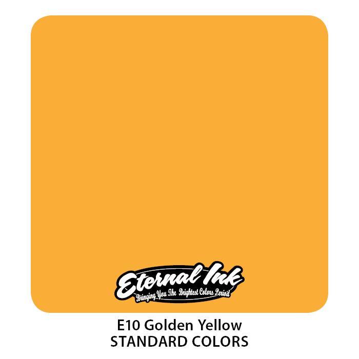 Eternal Golden Yellow 1oz (30ml) - Mavis Bush Tattoo Supplies