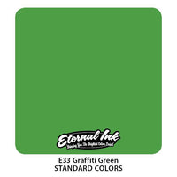 Eternal Graffiti Green 1oz (30ml) - Mavis Bush Tattoo Supplies