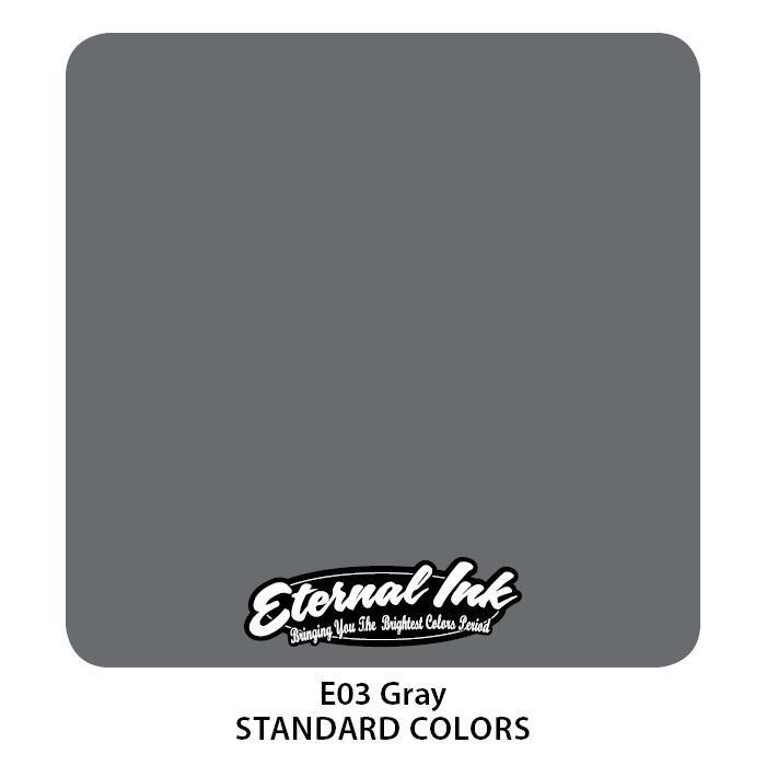 Eternal Gray 1oz (30ml) - Mavis Bush Tattoo Supplies