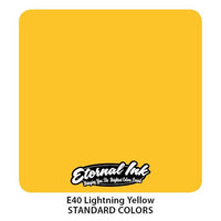 Eternal Lightning Yellow 1oz (30ml) - Mavis Bush Tattoo Supplies