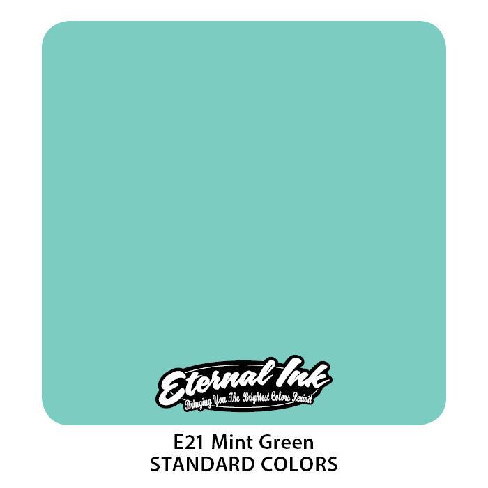 Eternal Mint Green 1oz (30ml) - Mavis Bush Tattoo Supplies