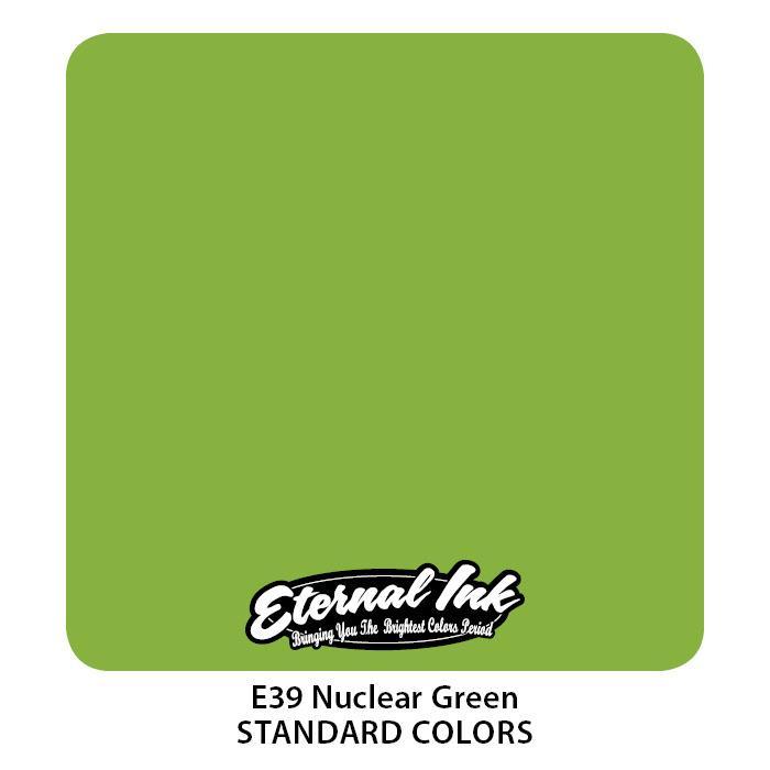 Eternal Nuclear Green 1oz/2oz - Mavis Bush Tattoo Supplies