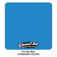Eternal Sky Blue 1oz (30ml) - Mavis Bush Tattoo Supplies