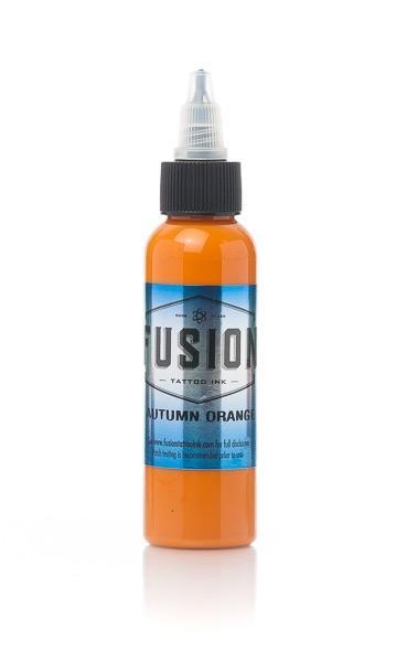 Fusion Autumn Orange 1oz (30ml) - Mavis Bush Tattoo Supplies