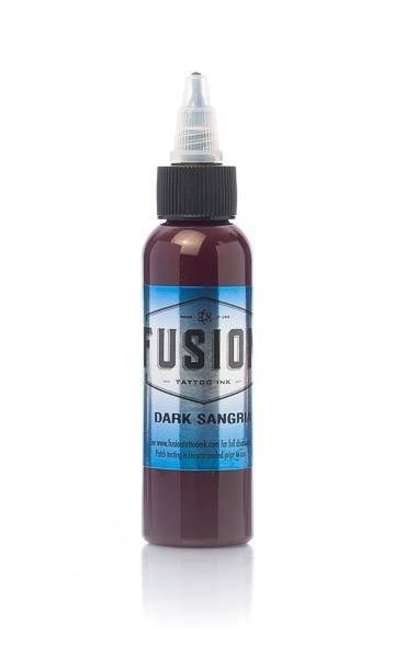 Fusion Dark Sangria 1oz (30ml) - Mavis Bush Tattoo Supplies