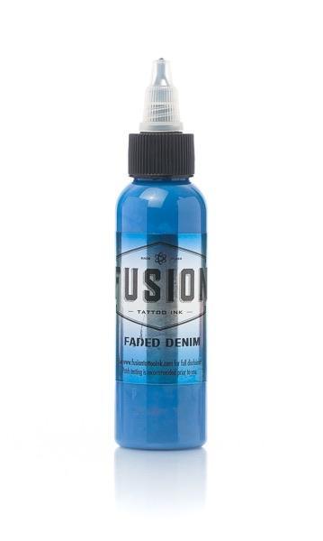 Fusion Faded Denim 1oz (30ml) - Mavis Bush Tattoo Supplies
