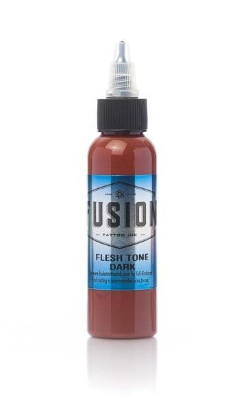Fusion Flesh Tone Dark 1oz (30ml) - Mavis Bush Tattoo Supplies