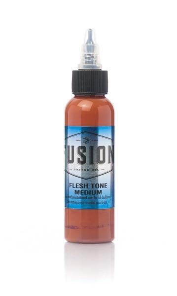 Fusion Flesh Tone Medium 1oz (30ml) - Mavis Bush Tattoo Supplies