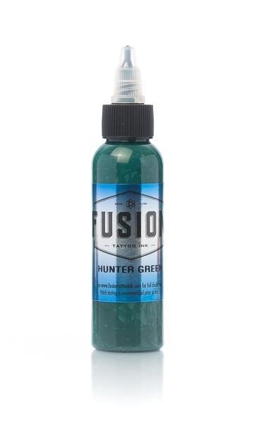 Fusion Hunter Green 1oz (30ml) - Mavis Bush Tattoo Supplies