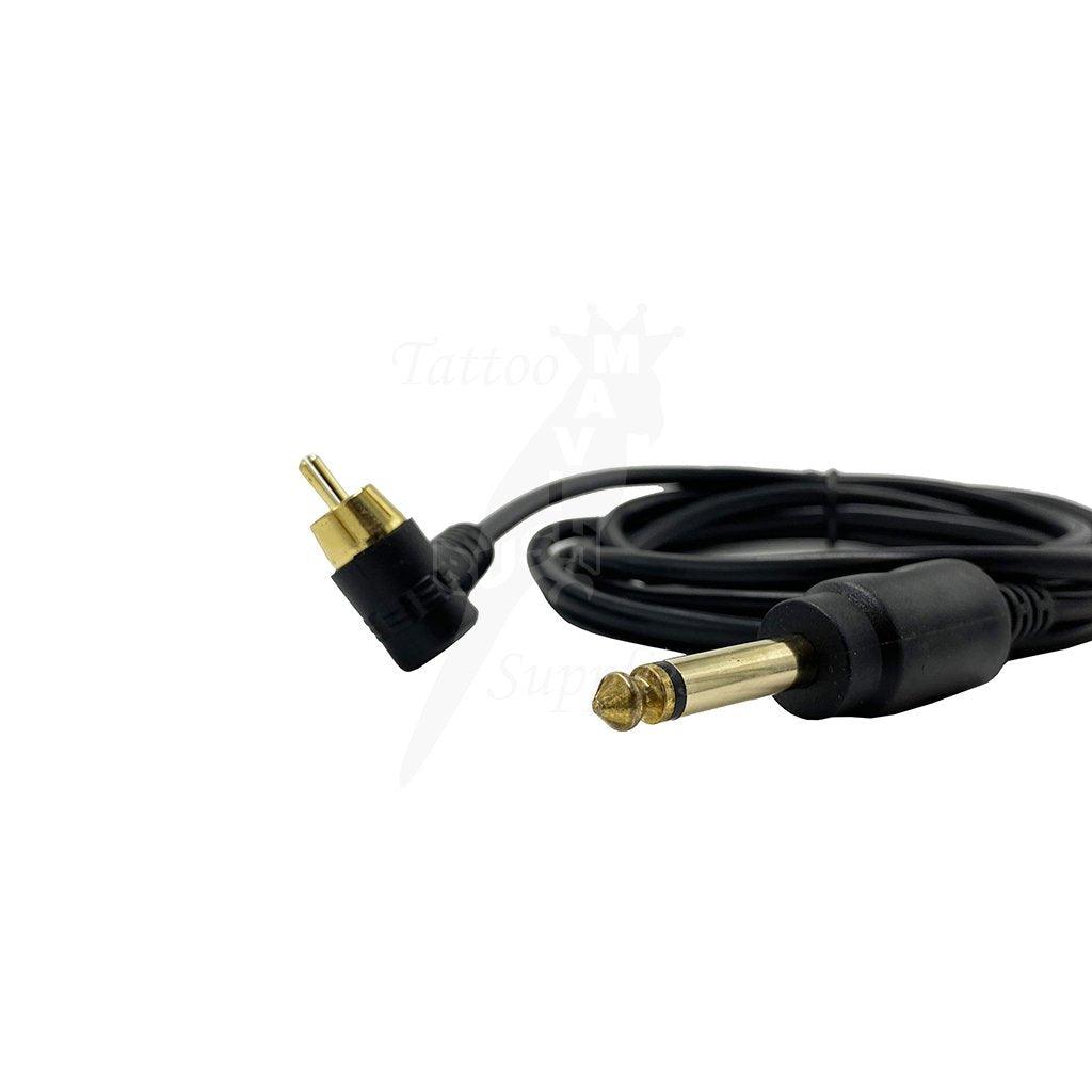 Heavy Duty Angled RCA Clip Cord - Mavis Bush Tattoo Supplies