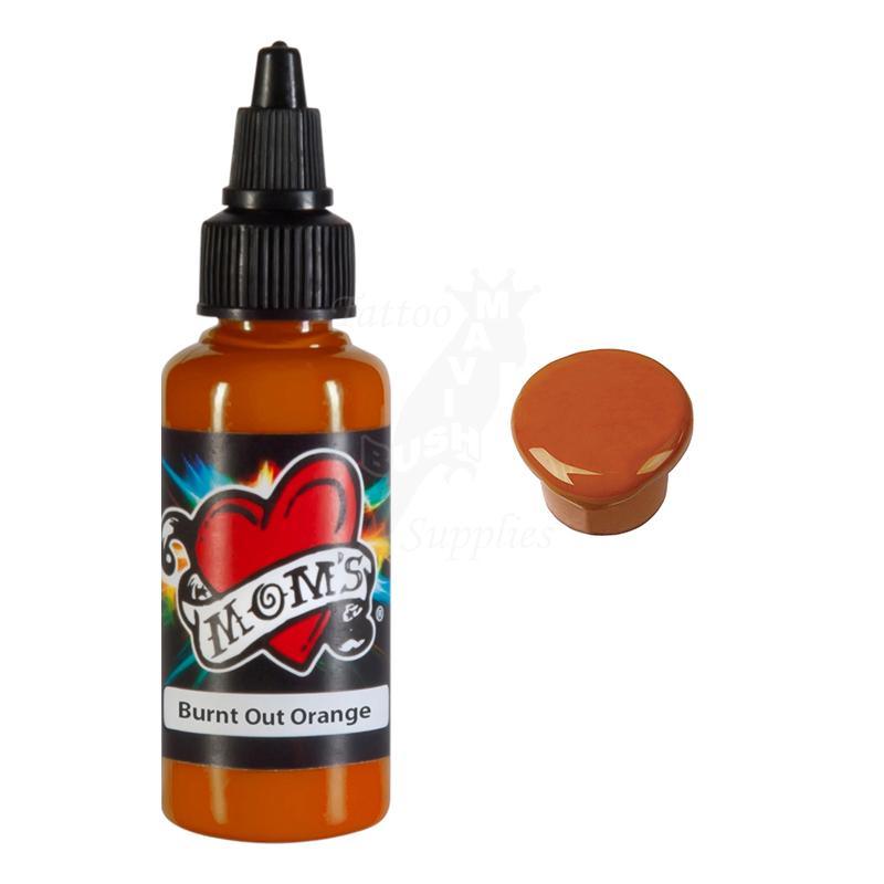 Inks MOMs Millennium Burnt Out Orange 2oz (60ml) - Mavis Bush Tattoo Supplies