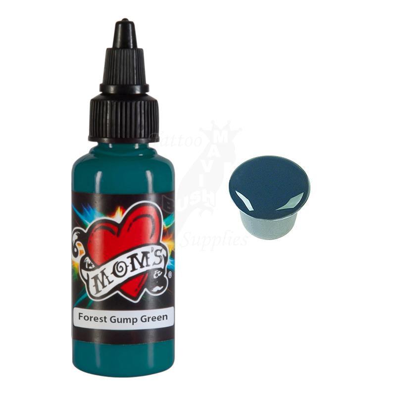 Inks MOMs Millennium Forest Gump Green 2oz (60ml) - Mavis Bush Tattoo Supplies