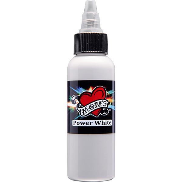Inks MOMs Millennium Power White 2oz (60ml) - Mavis Bush Tattoo Supplies