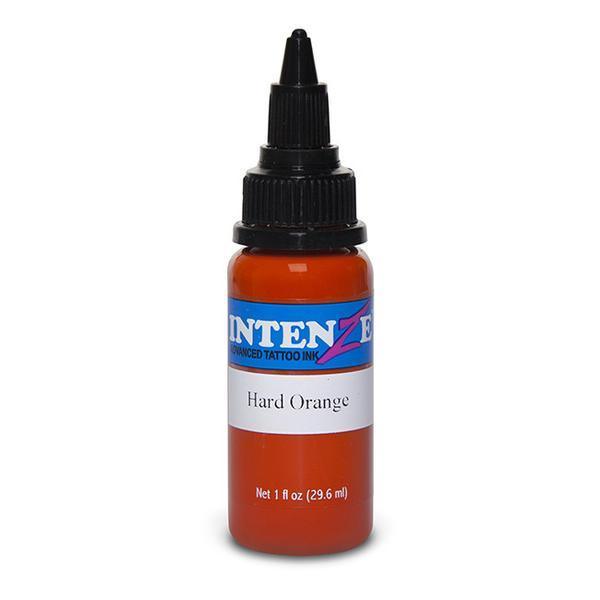 Intenze Tattoo Ink - Hard Orange 1oz(30ml) - Mavis Bush Tattoo Supplies
