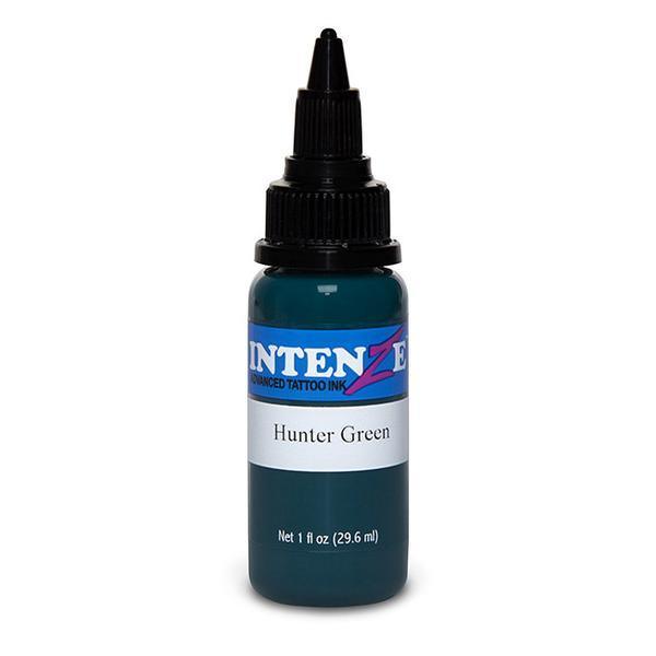 Intenze Tattoo Ink - Hunter Green 1oz(30ml) - Mavis Bush Tattoo Supplies