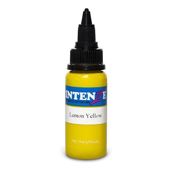 Intenze Tattoo Ink - Lemon Yellow 1oz(30ml) - Mavis Bush Tattoo Supplies
