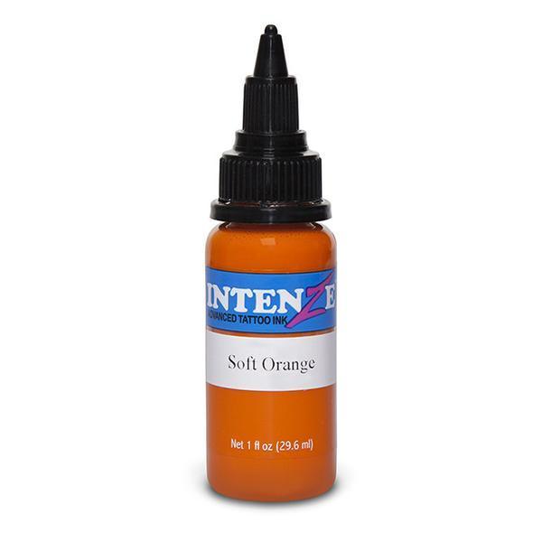 Intenze Tattoo Ink - Soft Orange 1oz(30ml) - Mavis Bush Tattoo Supplies