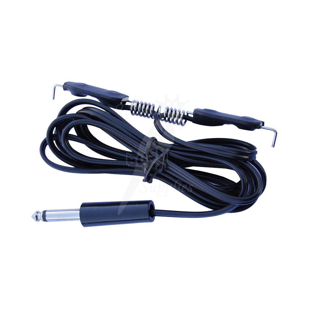 JC03 Phone Jack Clip Cord - Mavis Bush Tattoo Supplies
