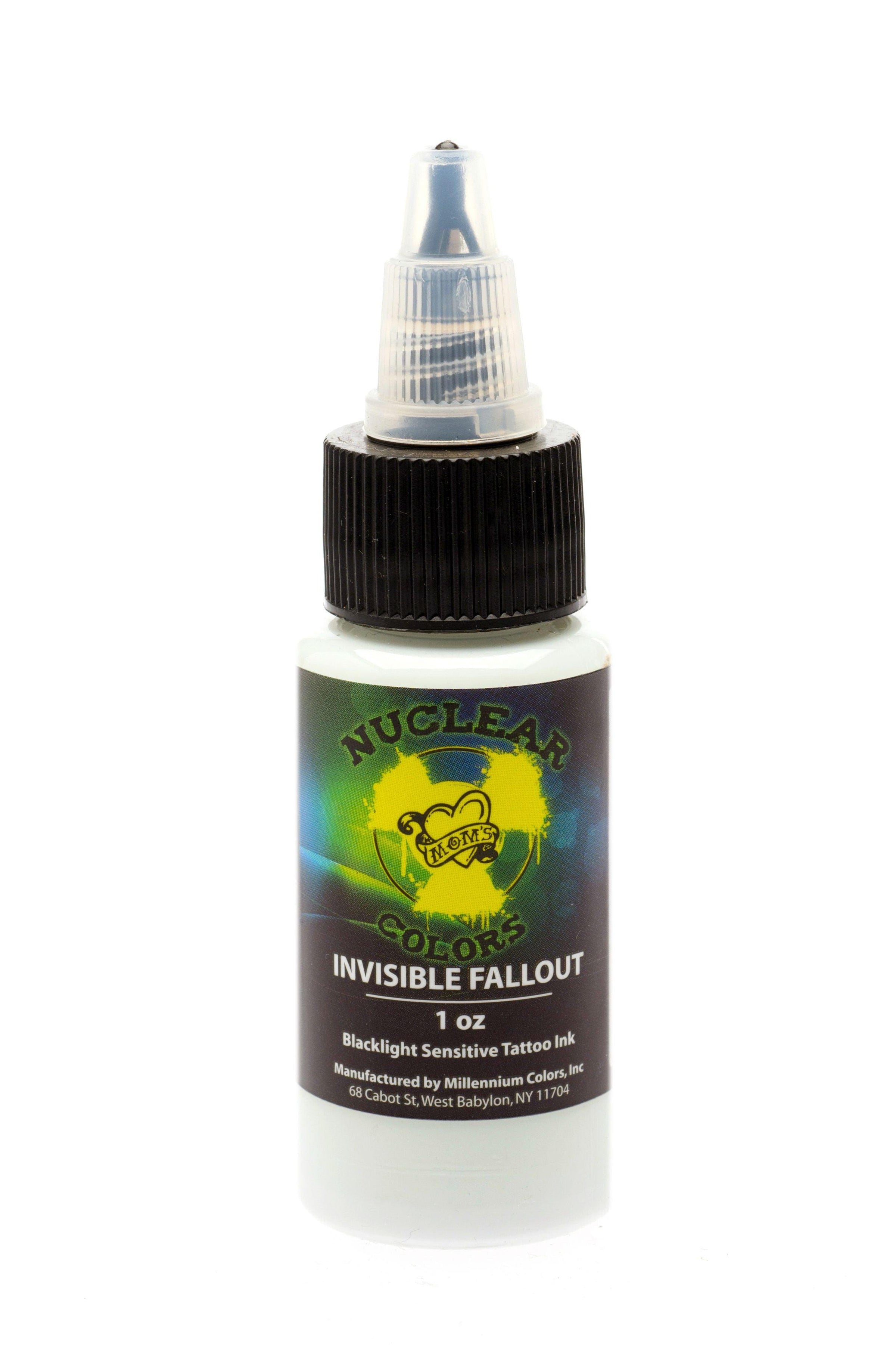 MOM'S Nuclear Colors Invisible Fallout 1oz (30ml) - Mavis Bush Tattoo Supplies