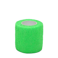 Self-Adhesive Tapes- Bright green - Mavis Bush Tattoo Supplies