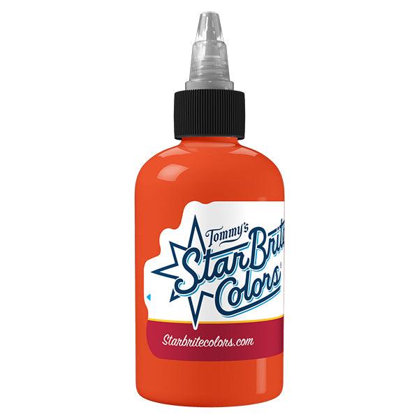 Tattoo Ink StarBrite Brite Orange 2oz (60ml) Clearance - Mavis Bush Tattoo Supplies