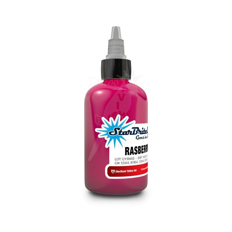 Tattoo Ink StarBrite Rasberry 2oz (60ml) - Mavis Bush Tattoo Supplies