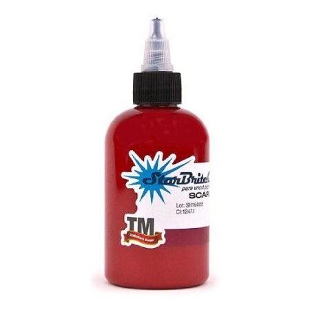 Tattoo Ink StarBrite Scarlet Red 2oz (60ml) - Mavis Bush Tattoo Supplies