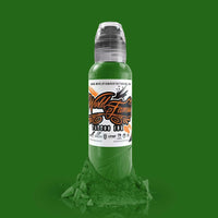 World Famous - Everglades Green 1oz(30ml) - Mavis Bush Tattoo Supplies