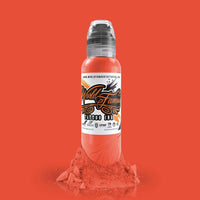 World Famous - Primary #3 Bora Bora Peach 1oz(30ml) - Mavis Bush Tattoo Supplies